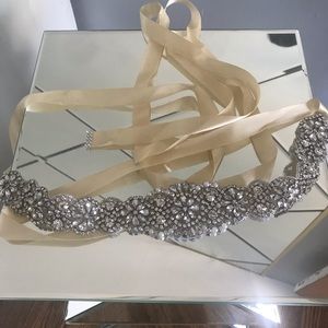 Sash for wedding dress